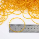 Natural Latex Rubber Band Transparent Yellow Natural Rubber Band