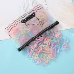 TPU Elastic Band Children's Hair Tie Rubber Band Bagged 1