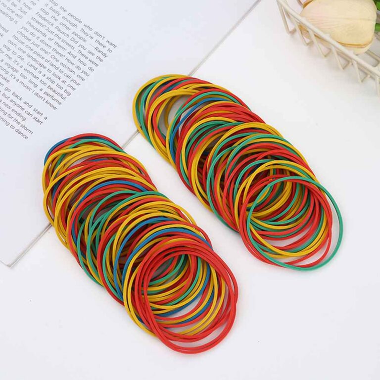 Natural Latex Rubber Band Colorful Natural Rubber Band