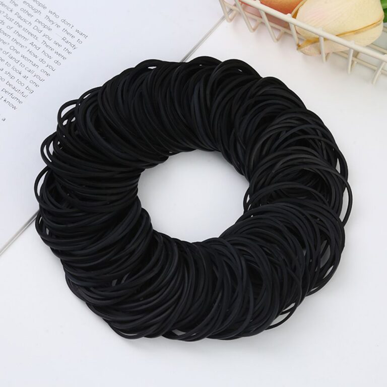 Natural Latex Rubber Band Black Natural Rubber Band