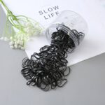 TPU Elastic Band Children's Hair Tie Rubber Band Canned