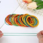 Natural Latex Rubber Band Colorful Natural Rubber Band