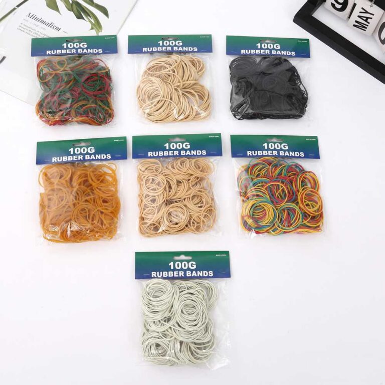 Custom Packaging Service 100g Rubber Band