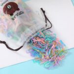 TPU Elastic Band Children's Hair Tie Rubber Band Bagged 2
