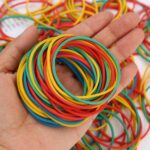 Natural Latex Rubber Band Colorful Natural Rubber Band