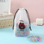 TPU Elastic Band Children's Hair Tie Rubber Band Bagged 2