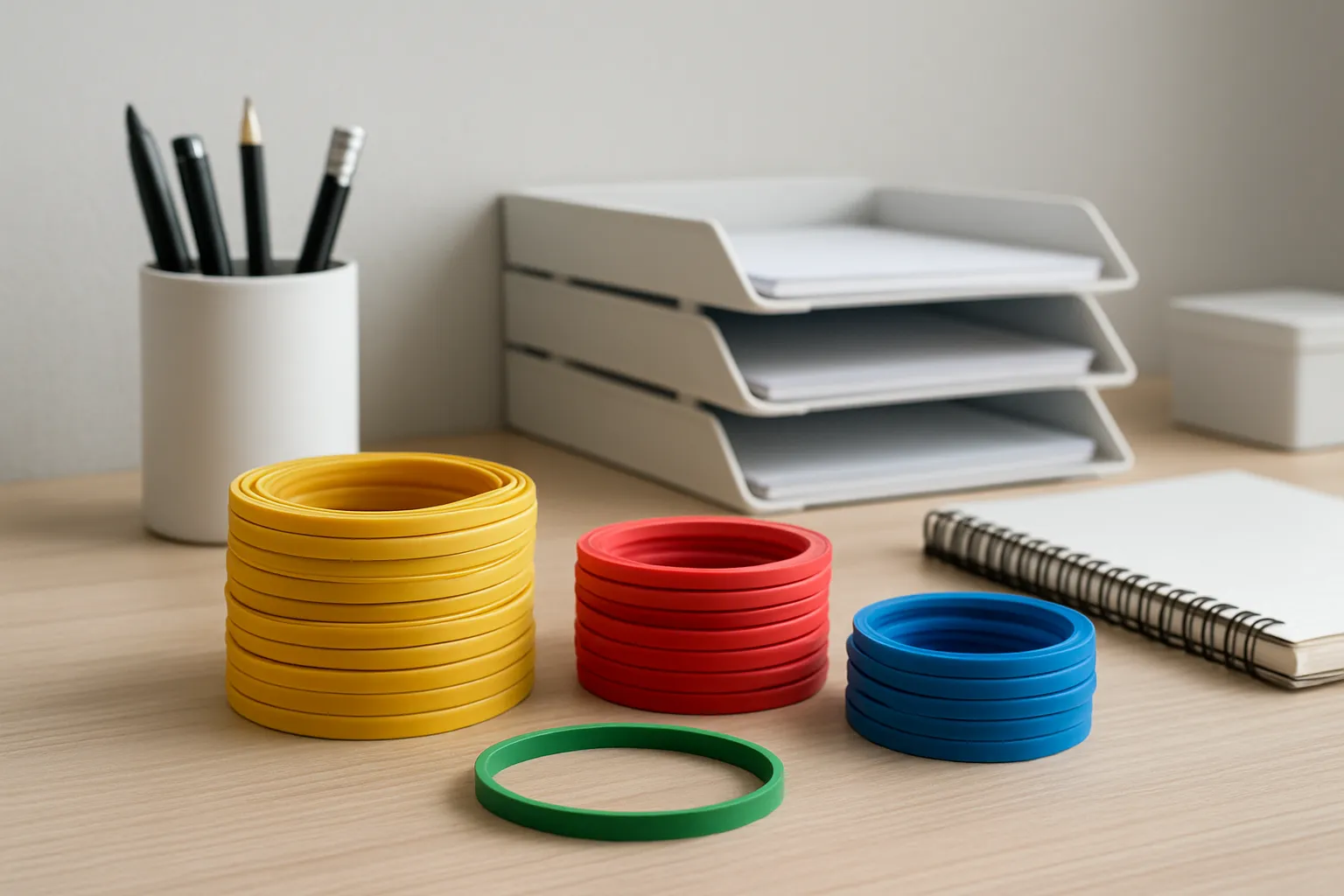 The Benefits of Using Customized Rubber Bands for Office Organization